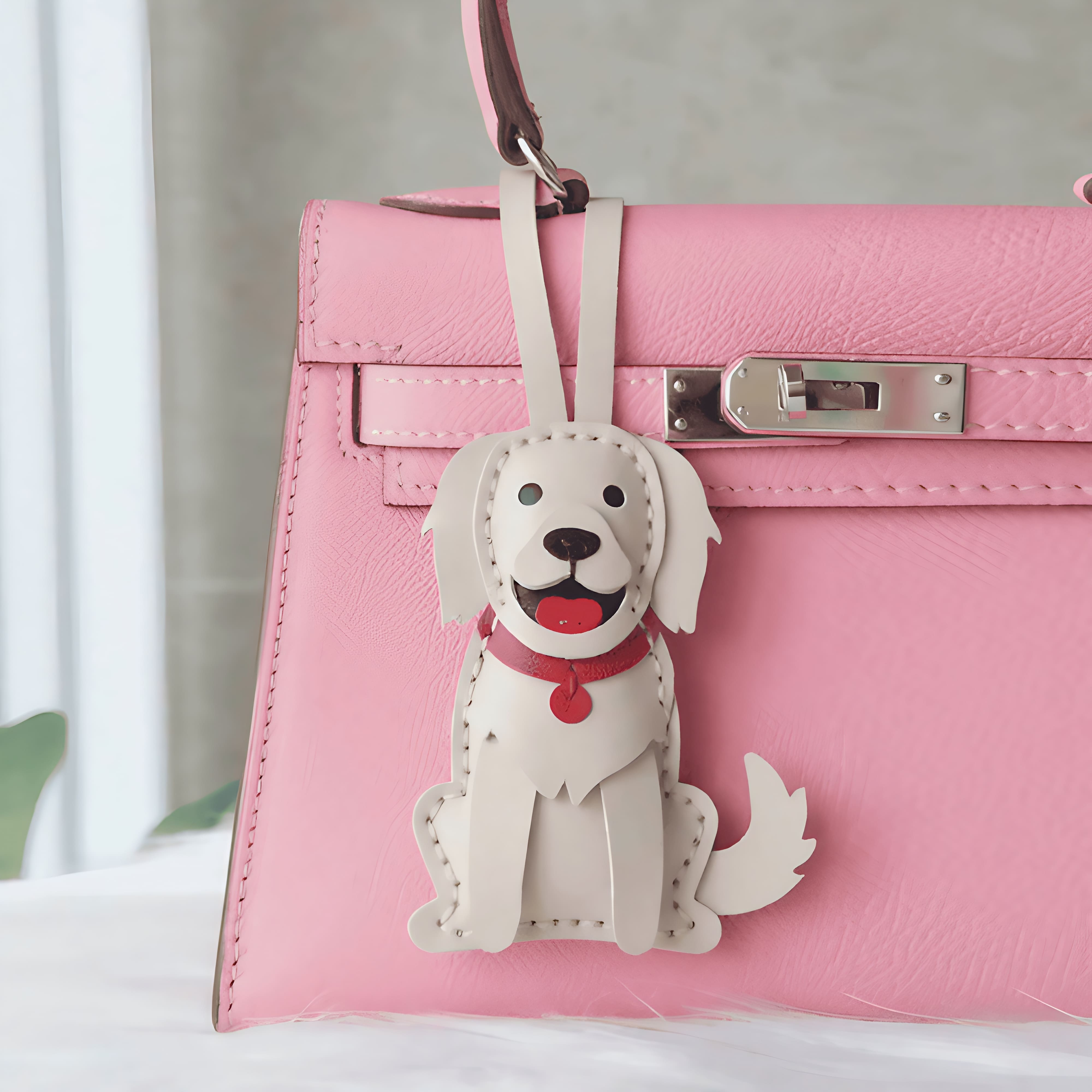 Charm Perro Golden Retriever