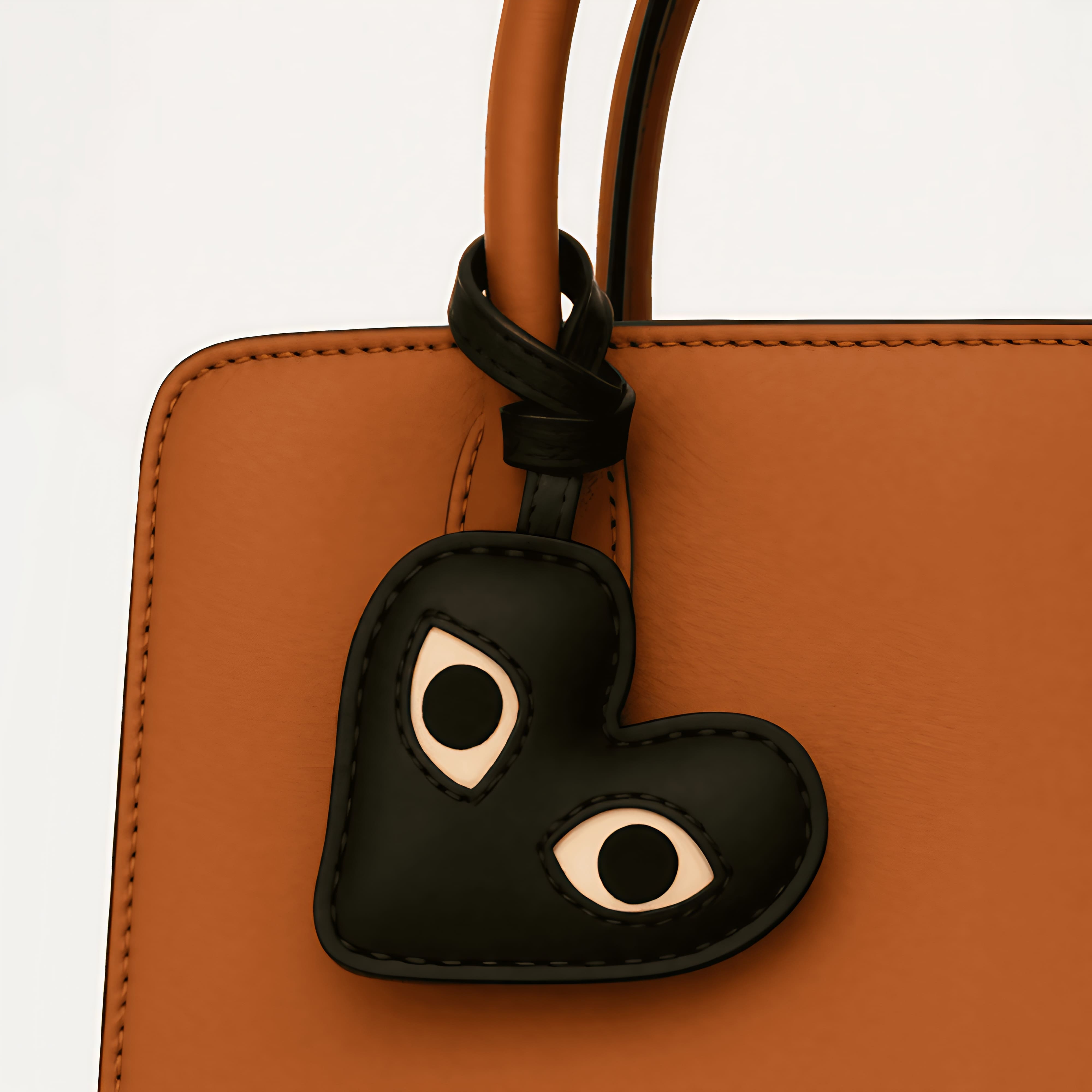 Charm Corazón con Ojos