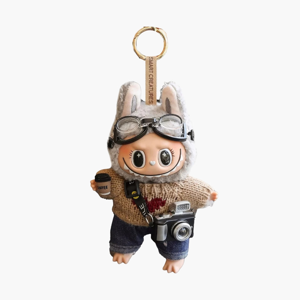 Charm Labubu Turístico