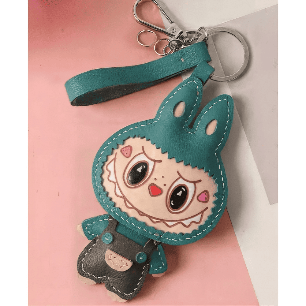 Charm Labubu de Cuero