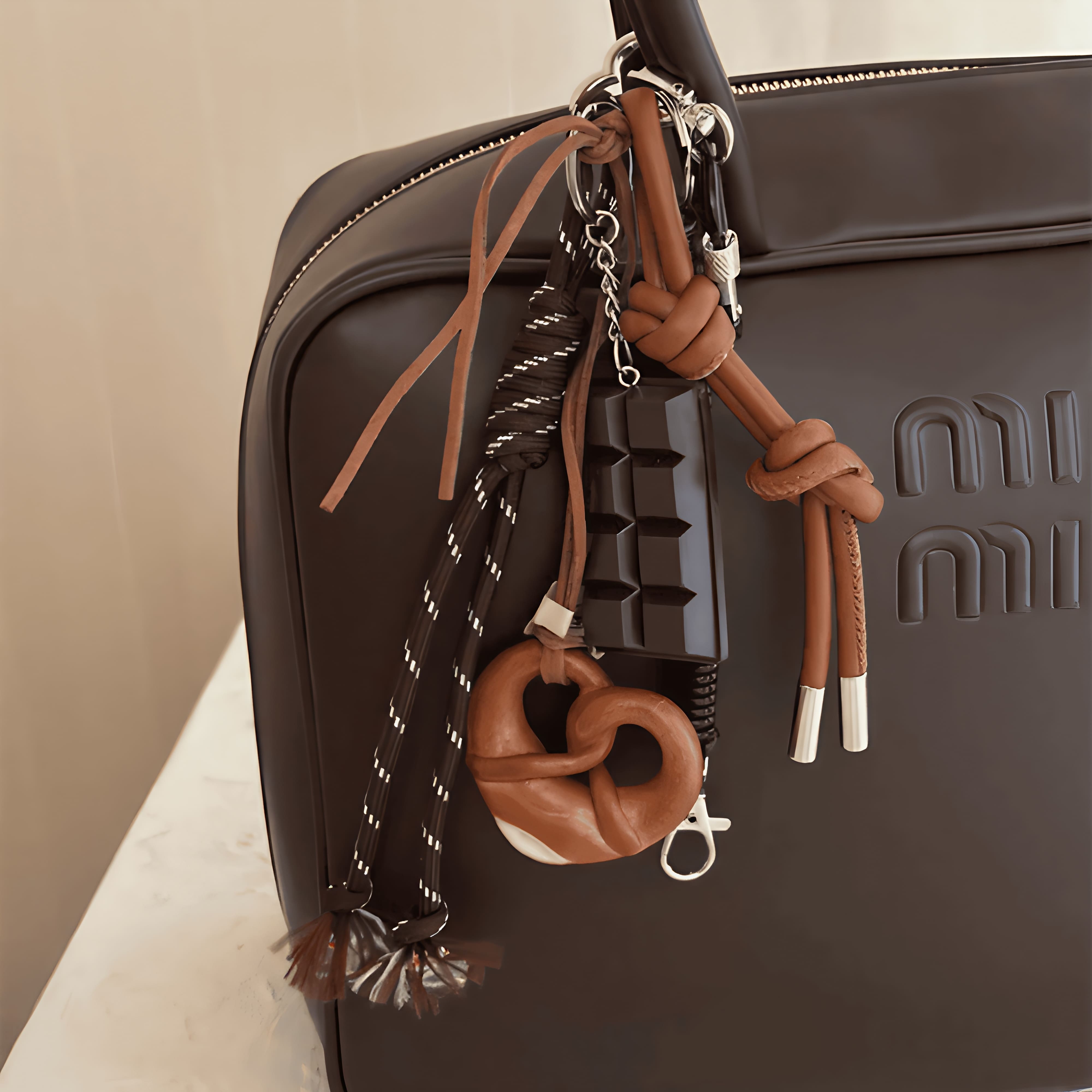 Charm de pretzel