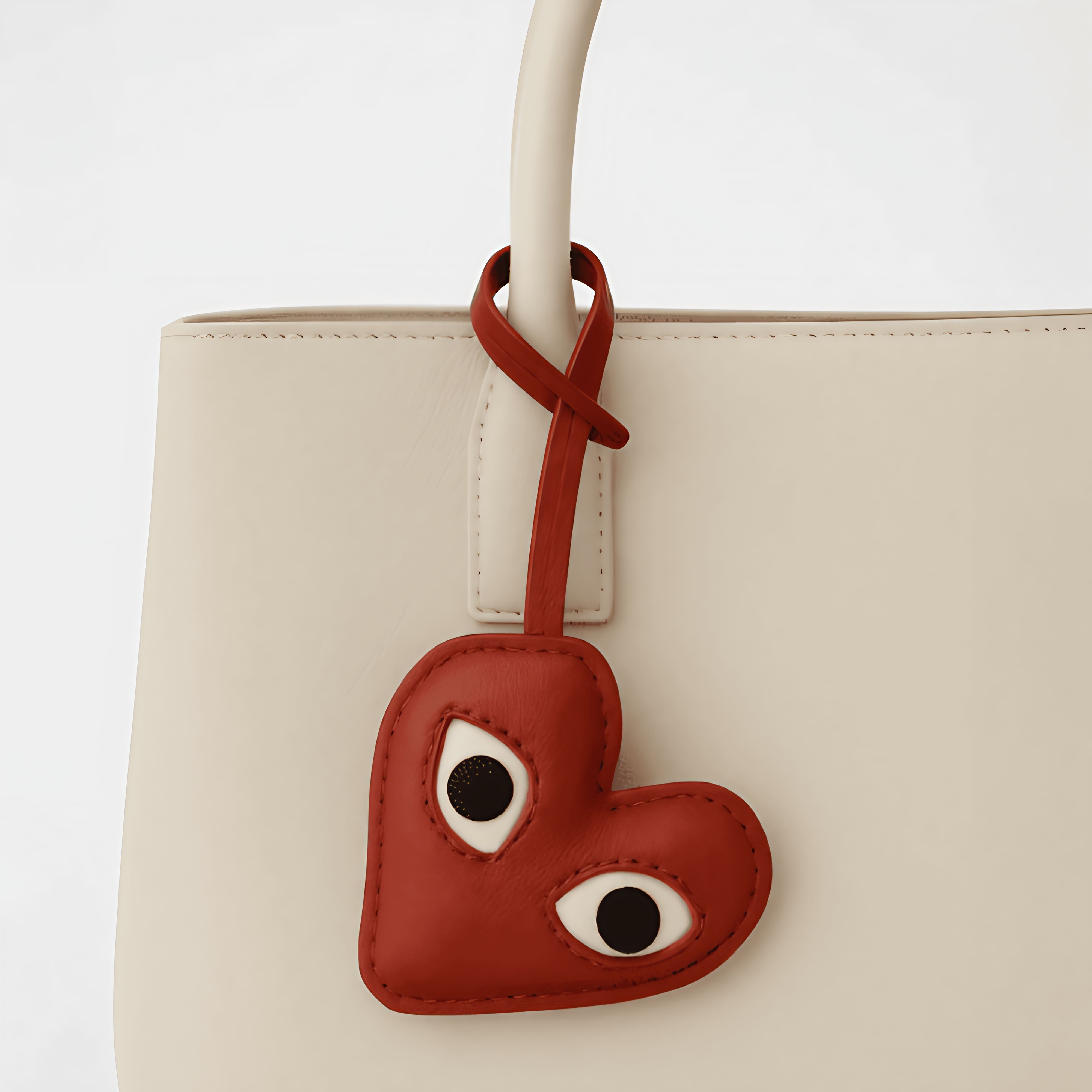 Charm Corazón con Ojos