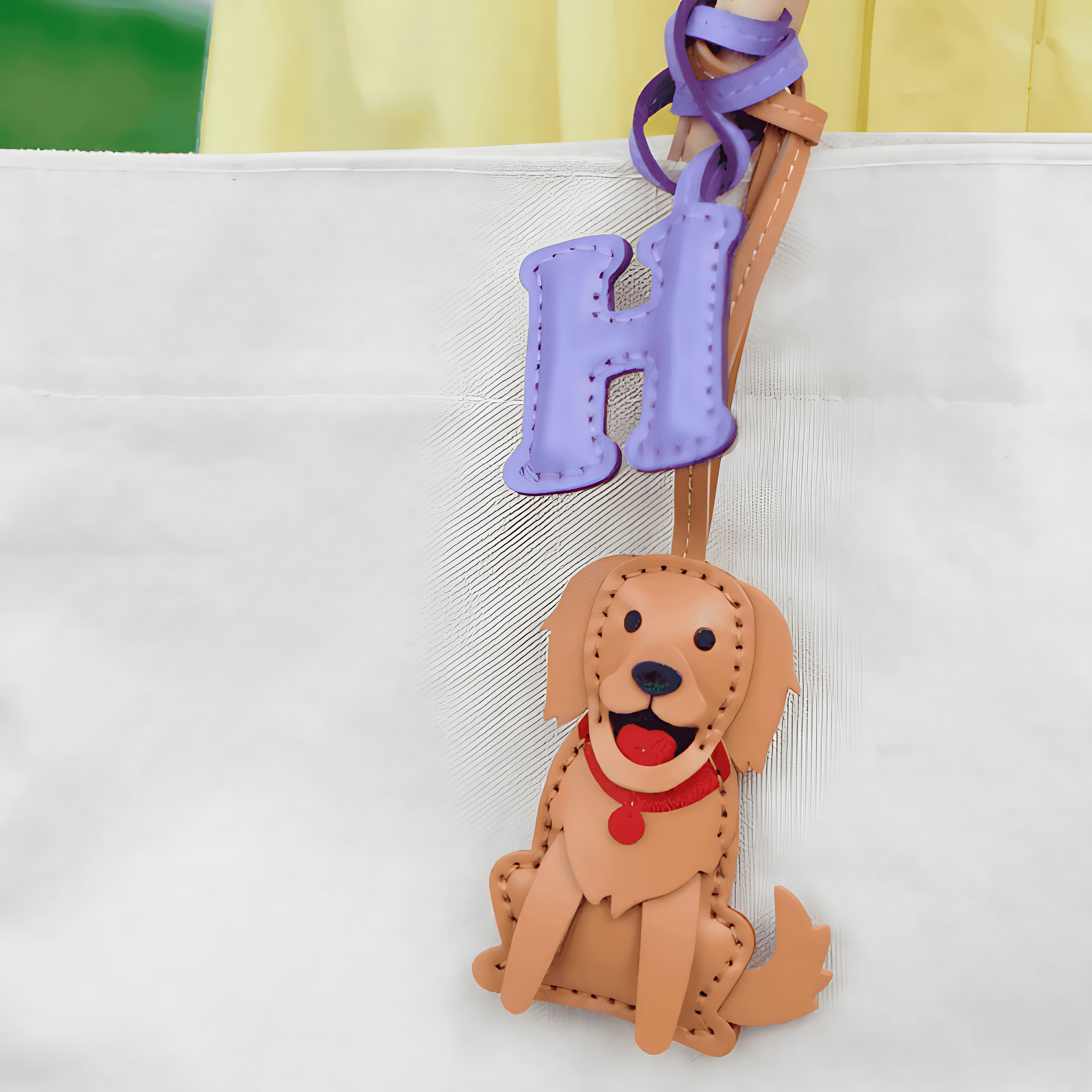Charm Perro Golden Retriever