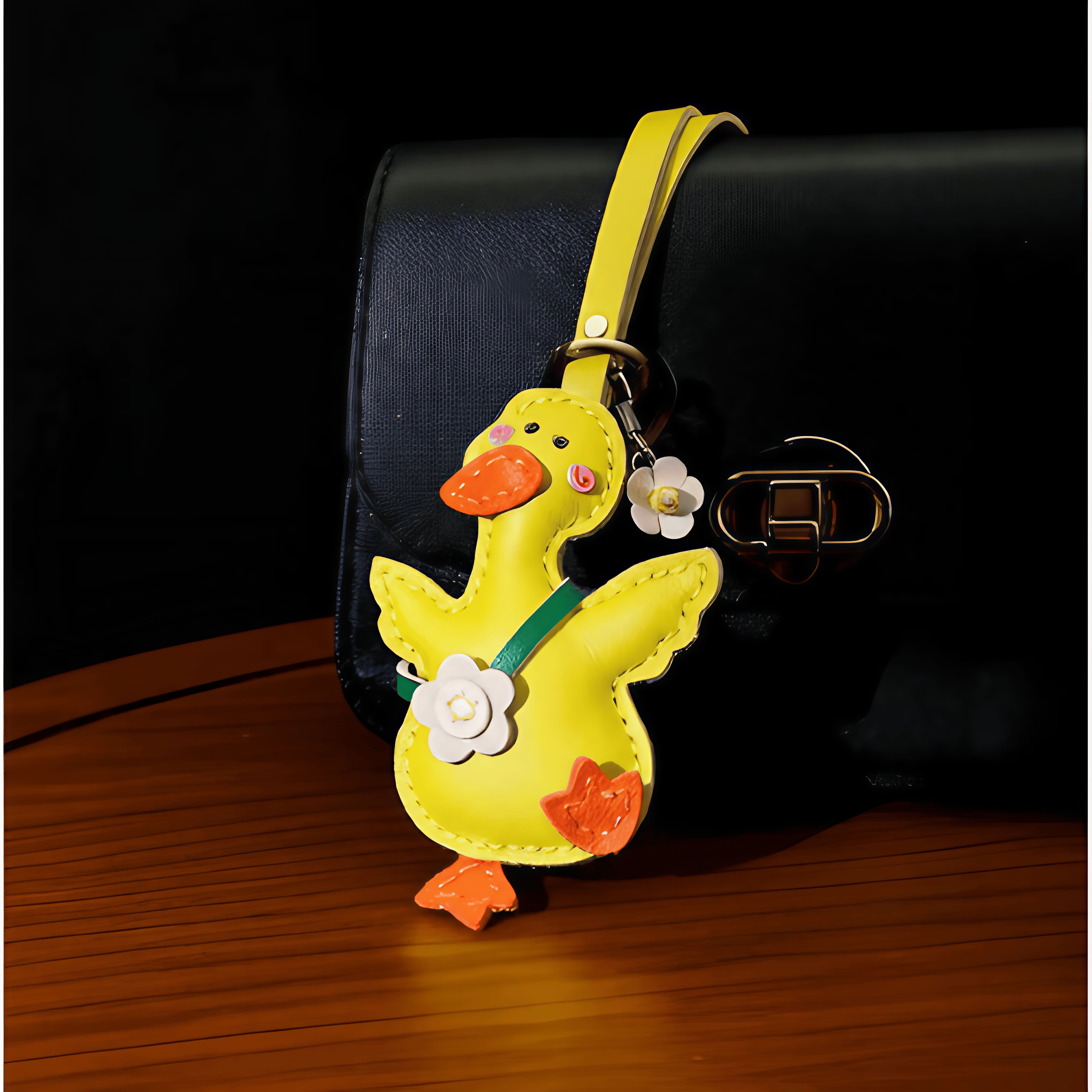 Charm Pato con Flor