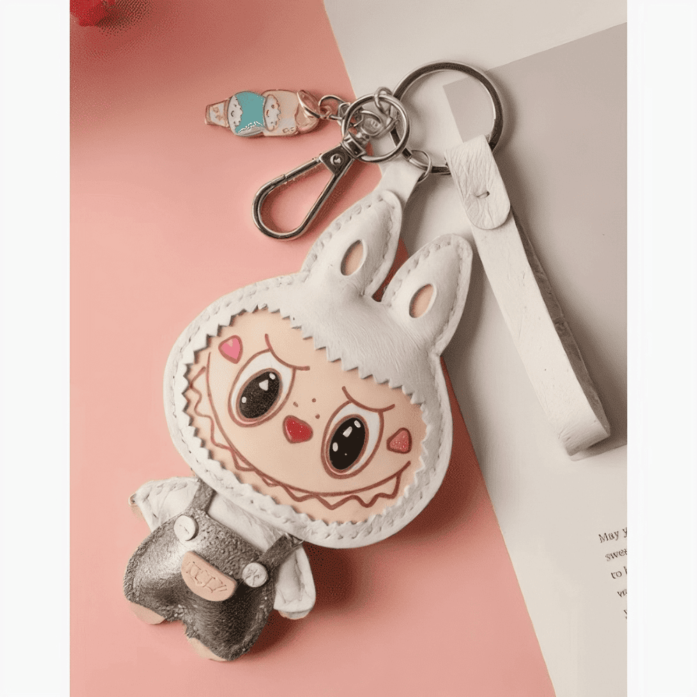 Charm Labubu de Cuero